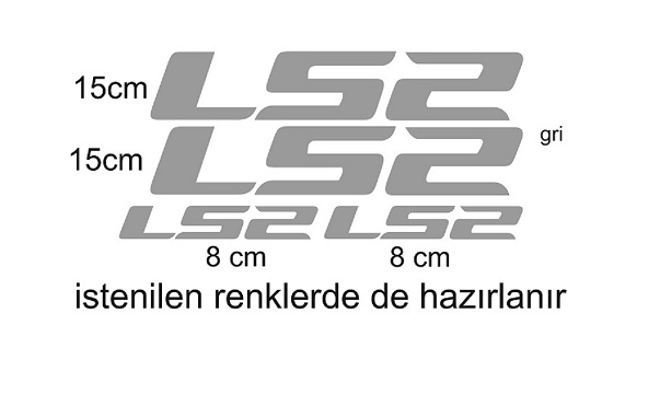 LS2 Sticker,ls2 sticker,kask sticker Fiyat ve Modelleri | Almany ...