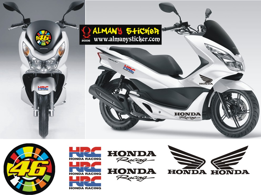 oto honda pcx Honda pcx set.pcx sticker,motosiklet sticker sticker,honda